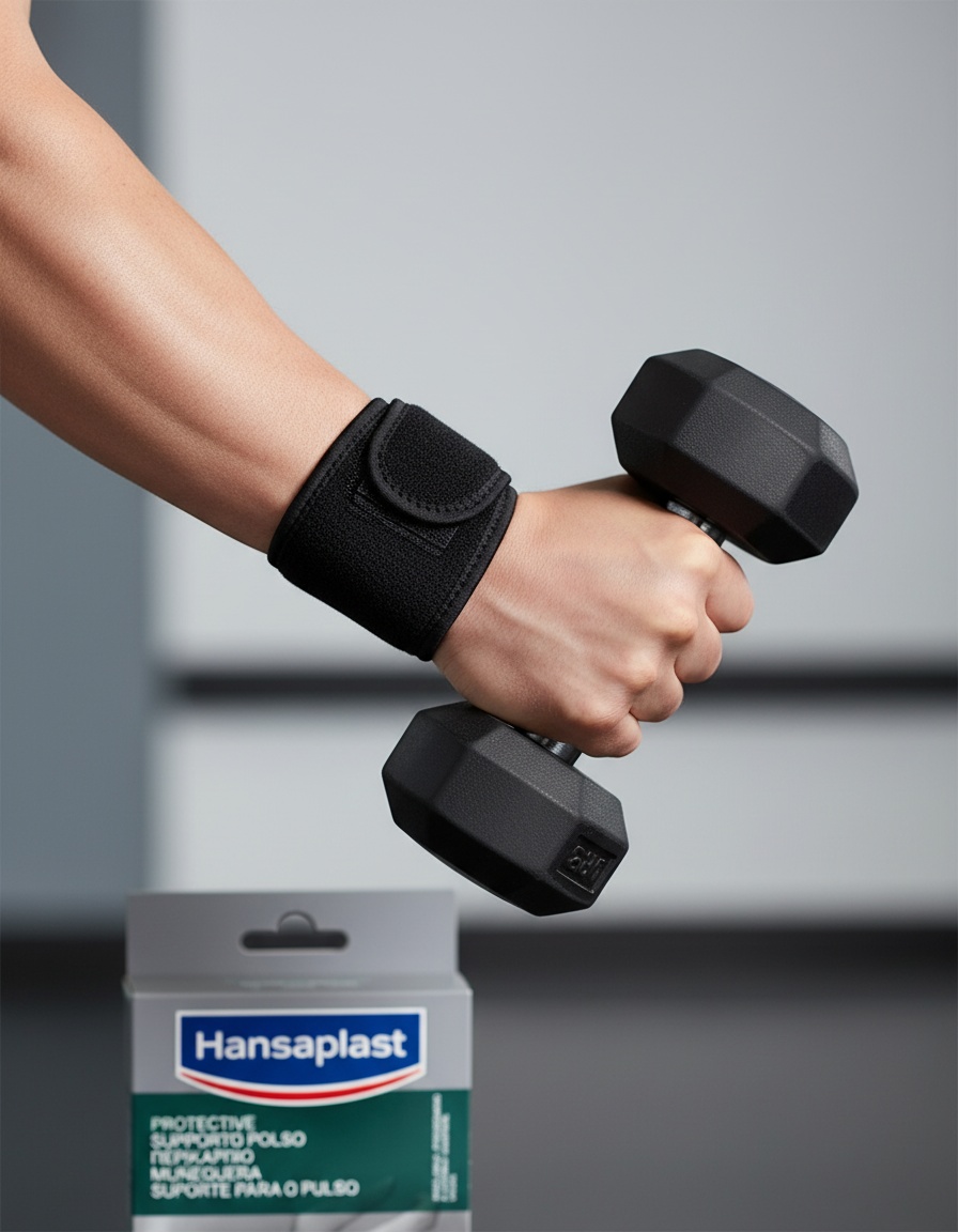 Hansaplast ADJUSTABLE SUPPORT WRIST BRACE 1 unit - Afbeelding 2