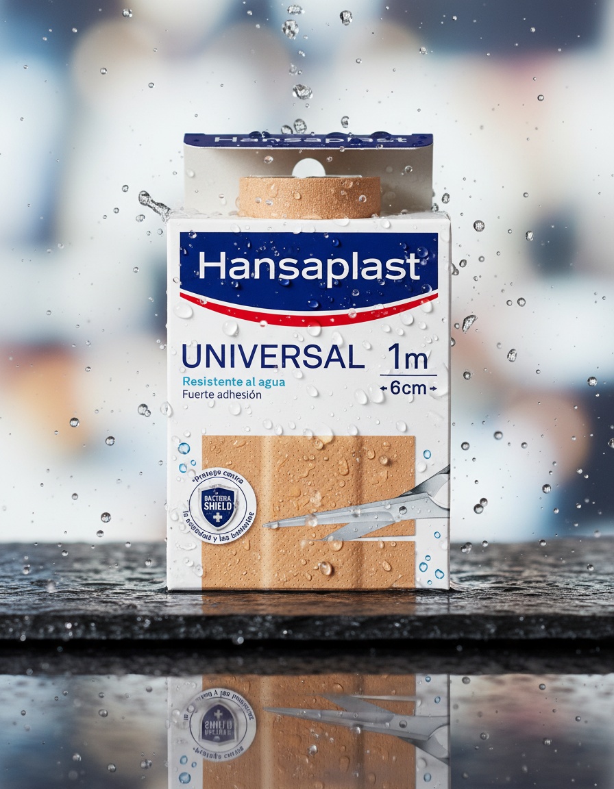 Hansaplast HP UNIVERSAL dressings strip 1m x 6 cm 1 u - Afbeelding 2