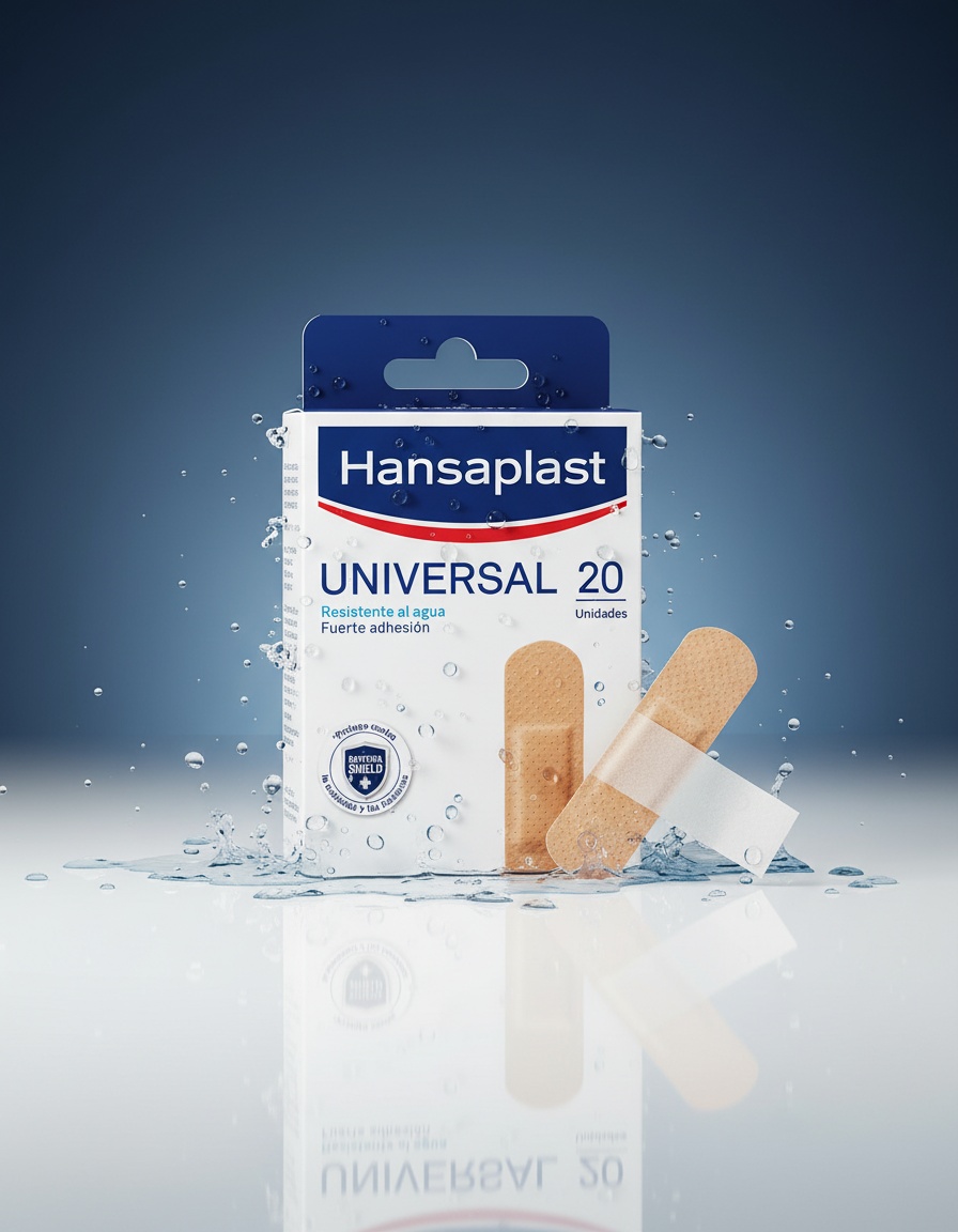 Hansaplast HP UNIVERSAL dressings 20 u - Afbeelding 2