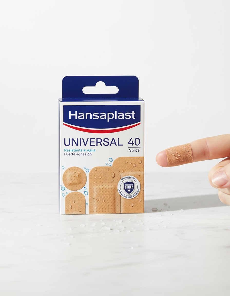 Hansaplast HP UNIVERSAL dressings 4 sizes 40 u - Afbeelding 2
