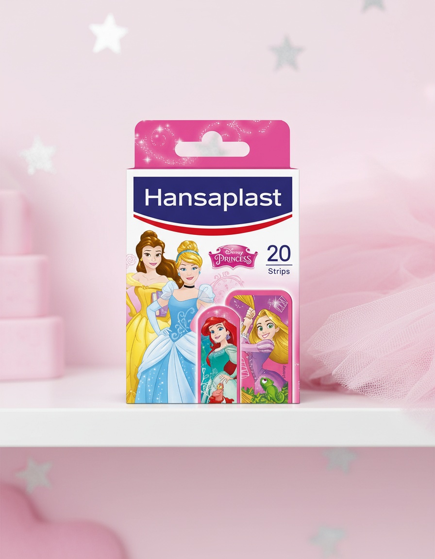Hansaplast HP KIDS princess dressings 20 u - Afbeelding 2