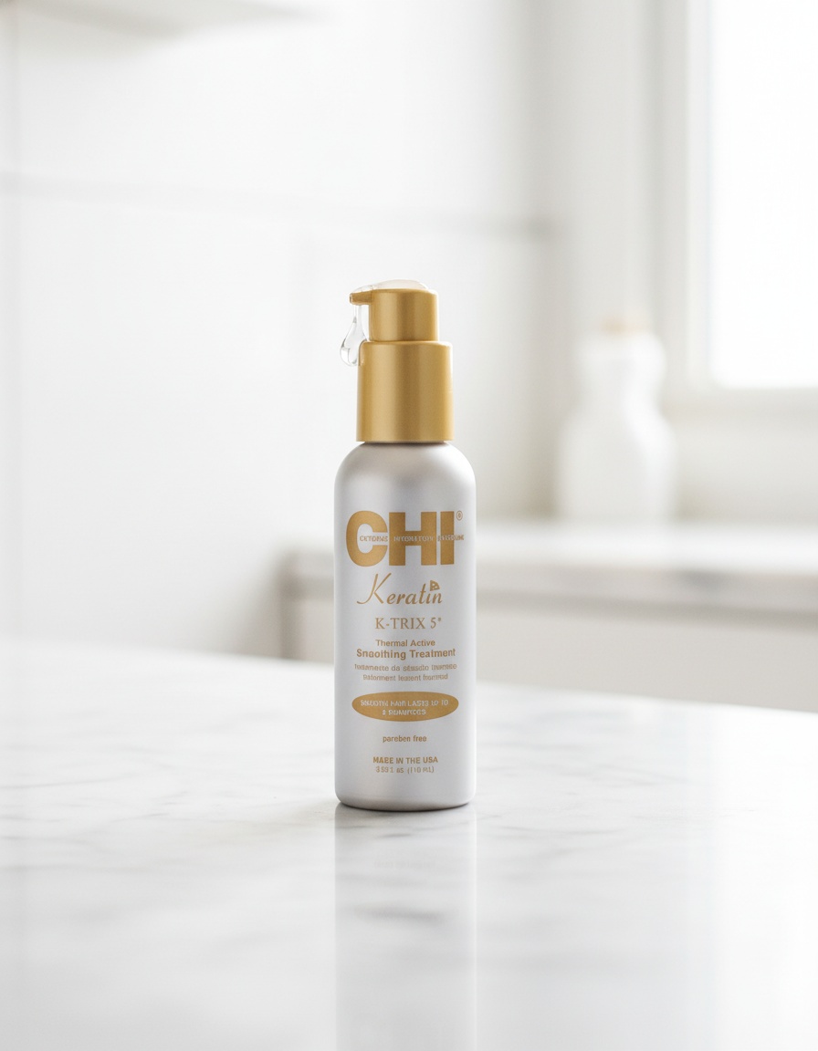 Farouk CHI KERATIN K-TRIX5 thermal active smoothing treatment 115 ml - Afbeelding 2