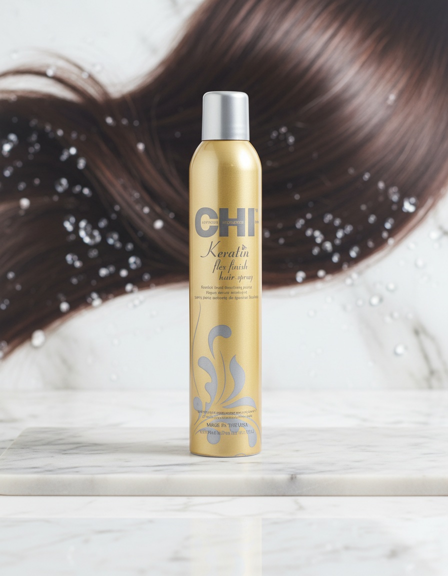 Farouk CHI KERATIN flexible hold hairspray 284 gr - Afbeelding 2