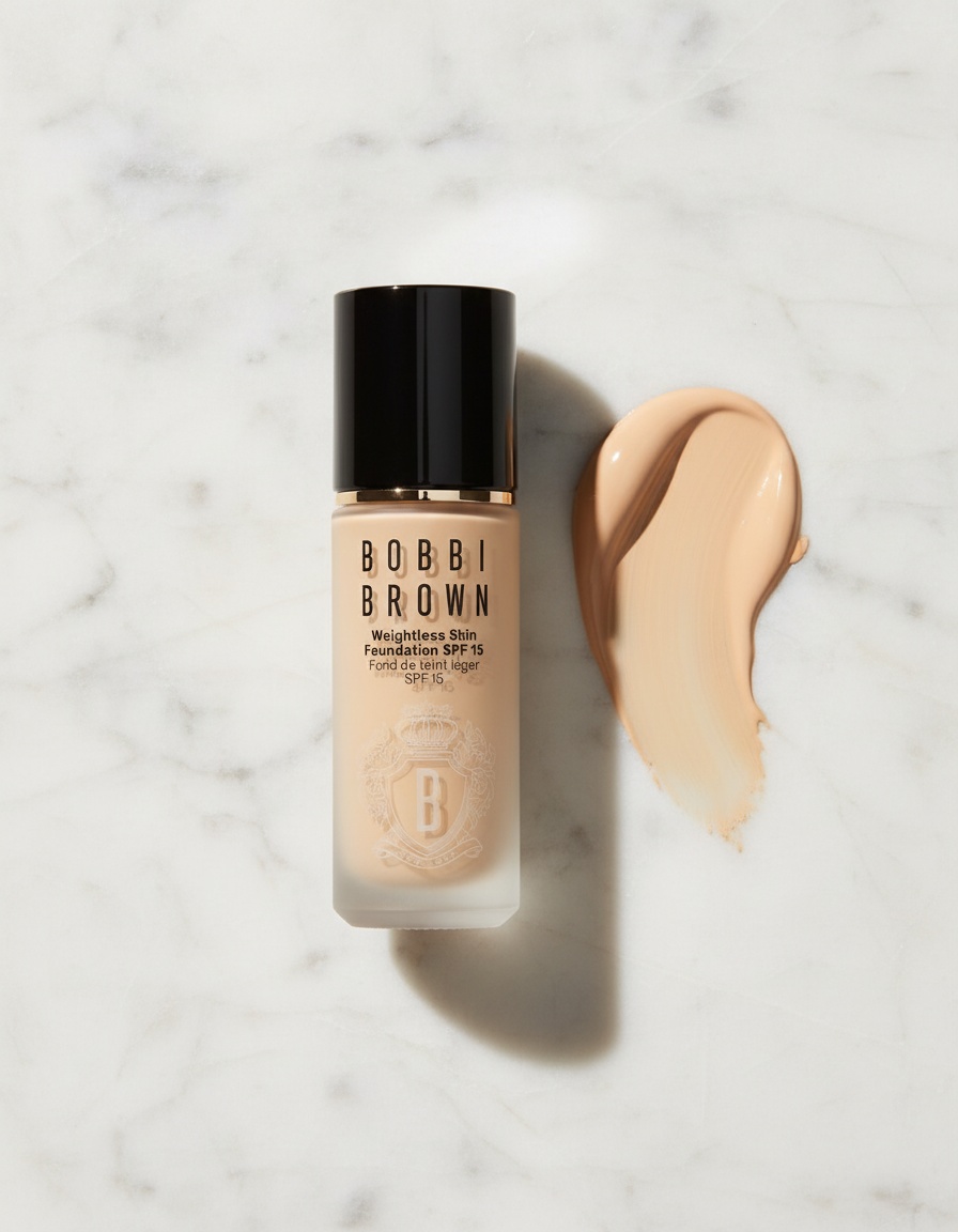 Bobbi Brown WEIGHTLESS SKIN foundation SPF15 #Natural 30 ml - Afbeelding 2