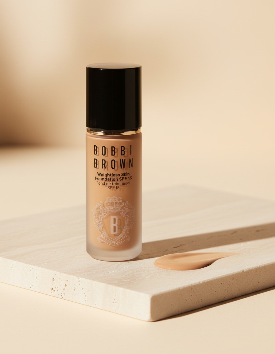 Bobbi Brown WEIGHTLESS SKIN foundation SPF15 #Neutral Chestnut 30 ml - Afbeelding 2