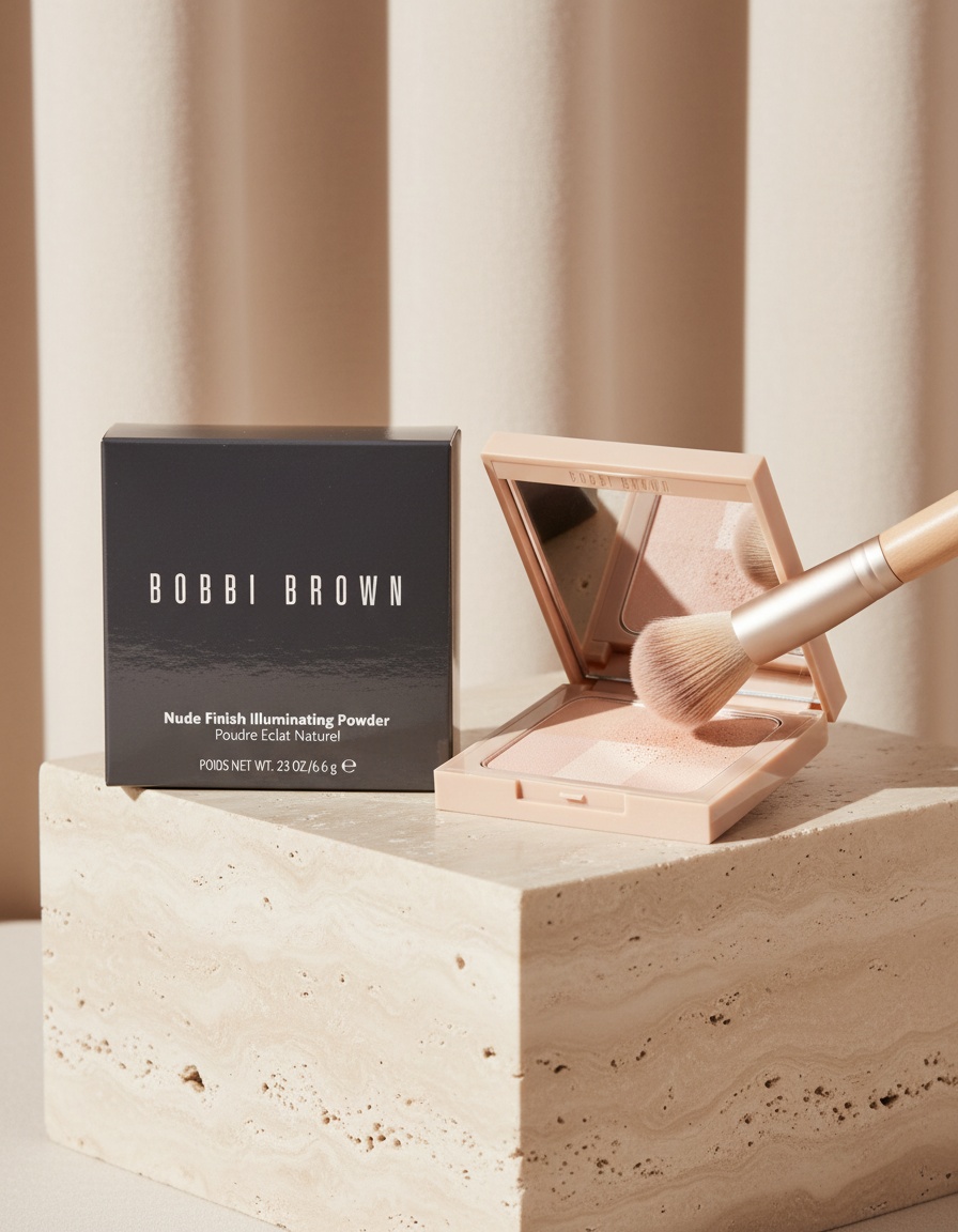 Bobbi Brown NUDE FINISH illuminating powder #light - Afbeelding 2