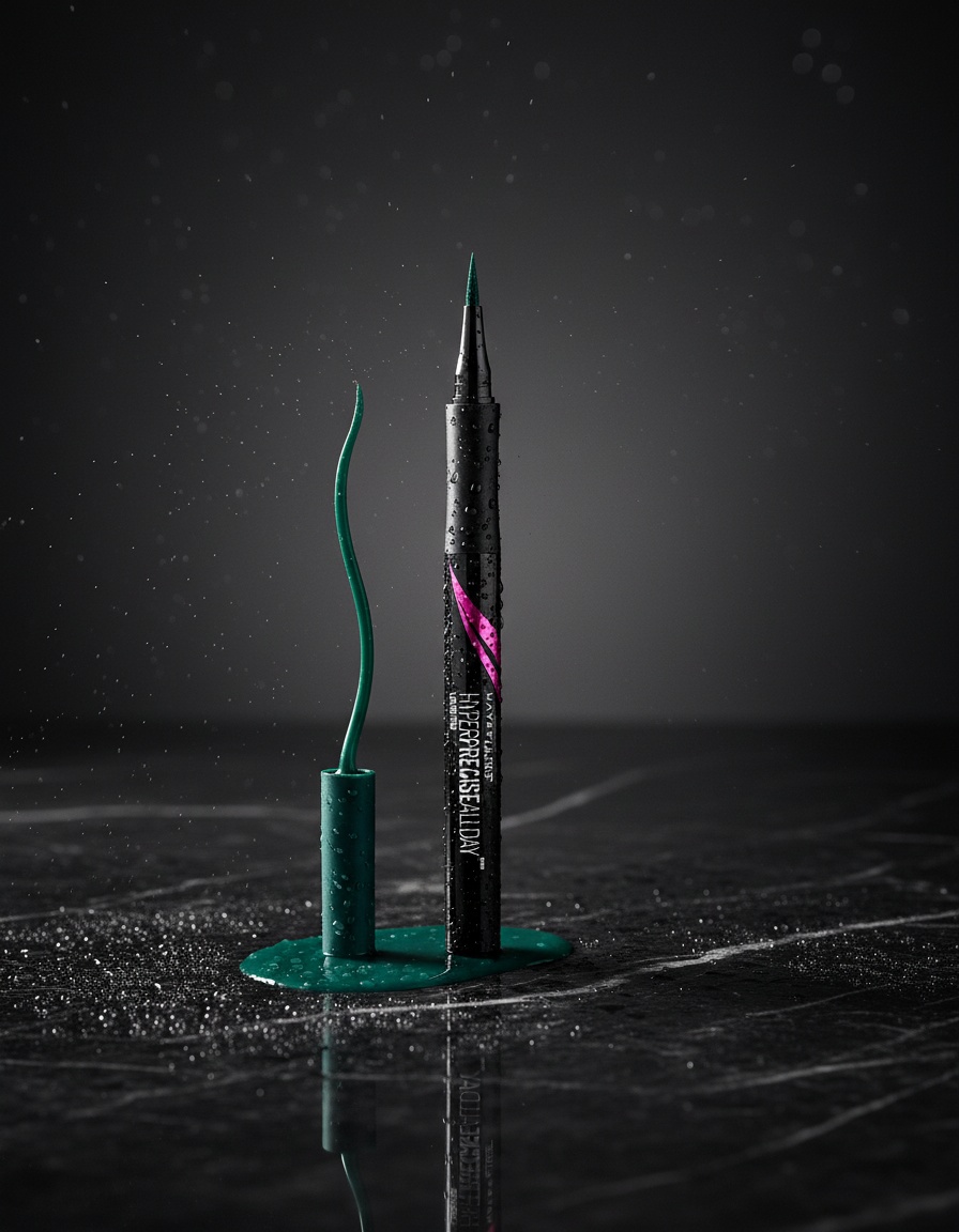 Maybelline HYPER PRECISE ALL DAY liquid pen #730-jungle 1 ml - Afbeelding 2