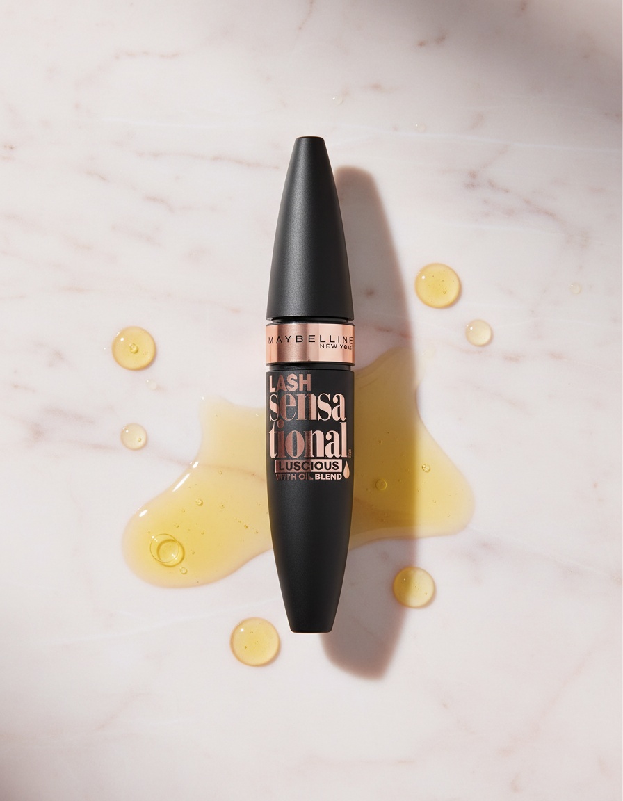 Maybelline LASH SENSATIONAL luscious mascara #black 9,5 ml - Afbeelding 2