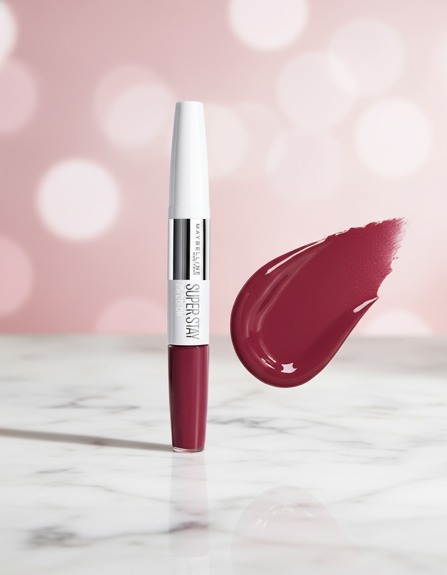 Maybelline SUPERSTAY 24H lip color #195-raspberry - Afbeelding 2