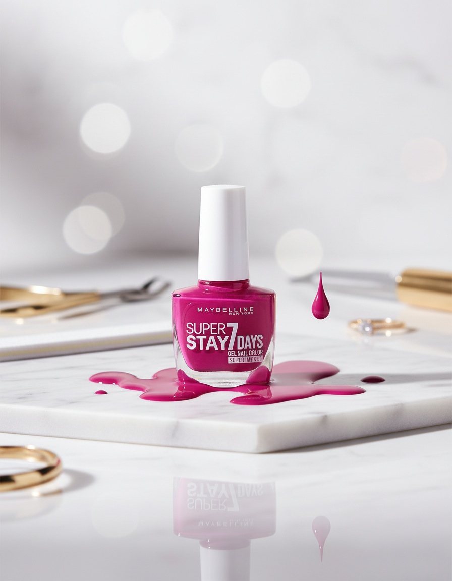 Maybelline SUPERSTAY nail gel color #886-fuchsia - Afbeelding 2