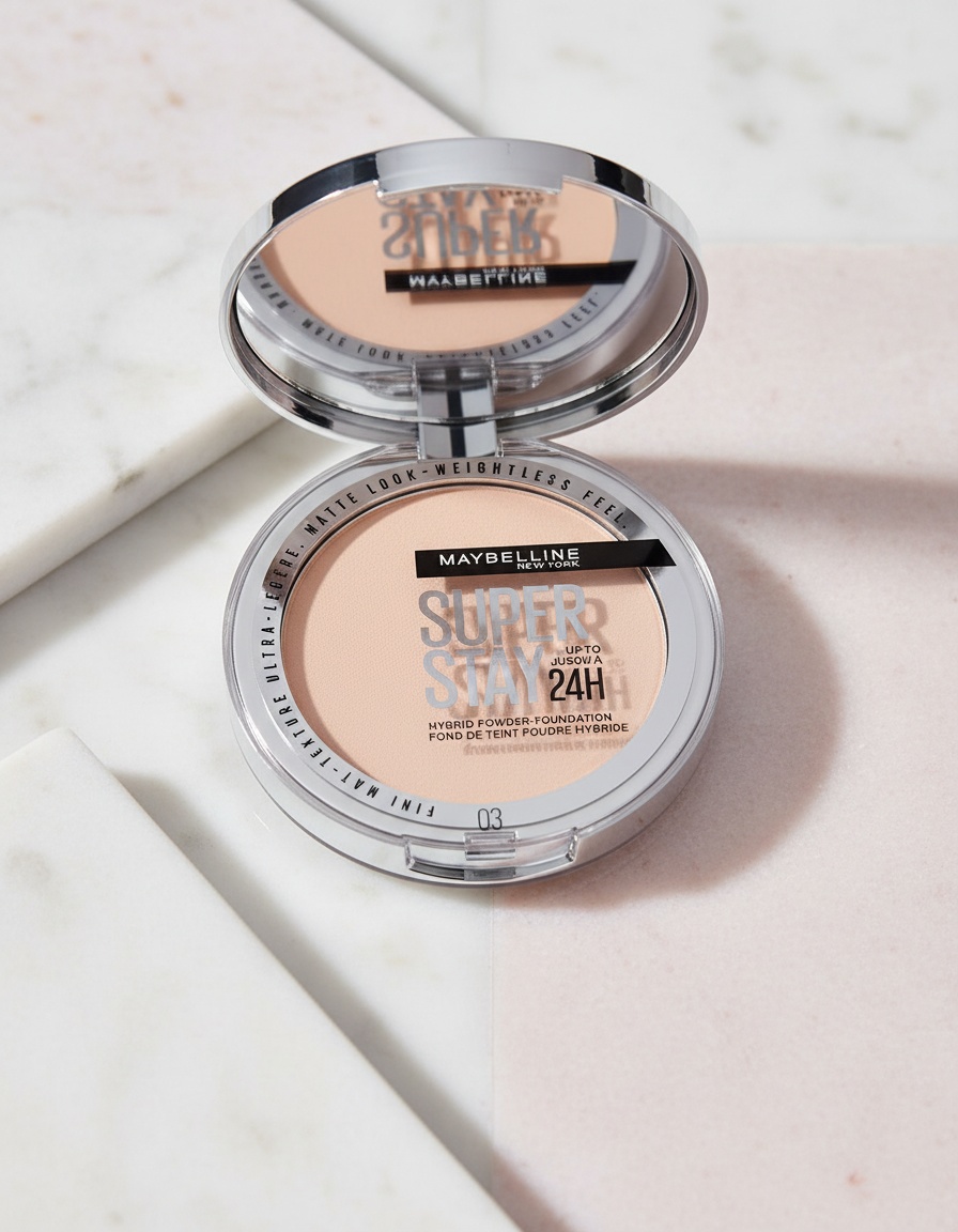 Maybelline SUPERSTAY 24H hybrid powder-foundation #03 9 gr - Afbeelding 2