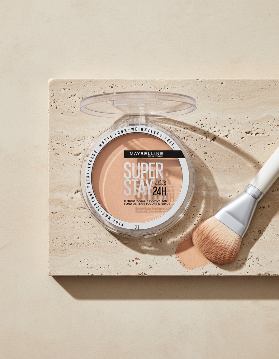 Maybelline SUPERSTAY 24H hybrid powder-foundation #21 9 gr - Afbeelding 2