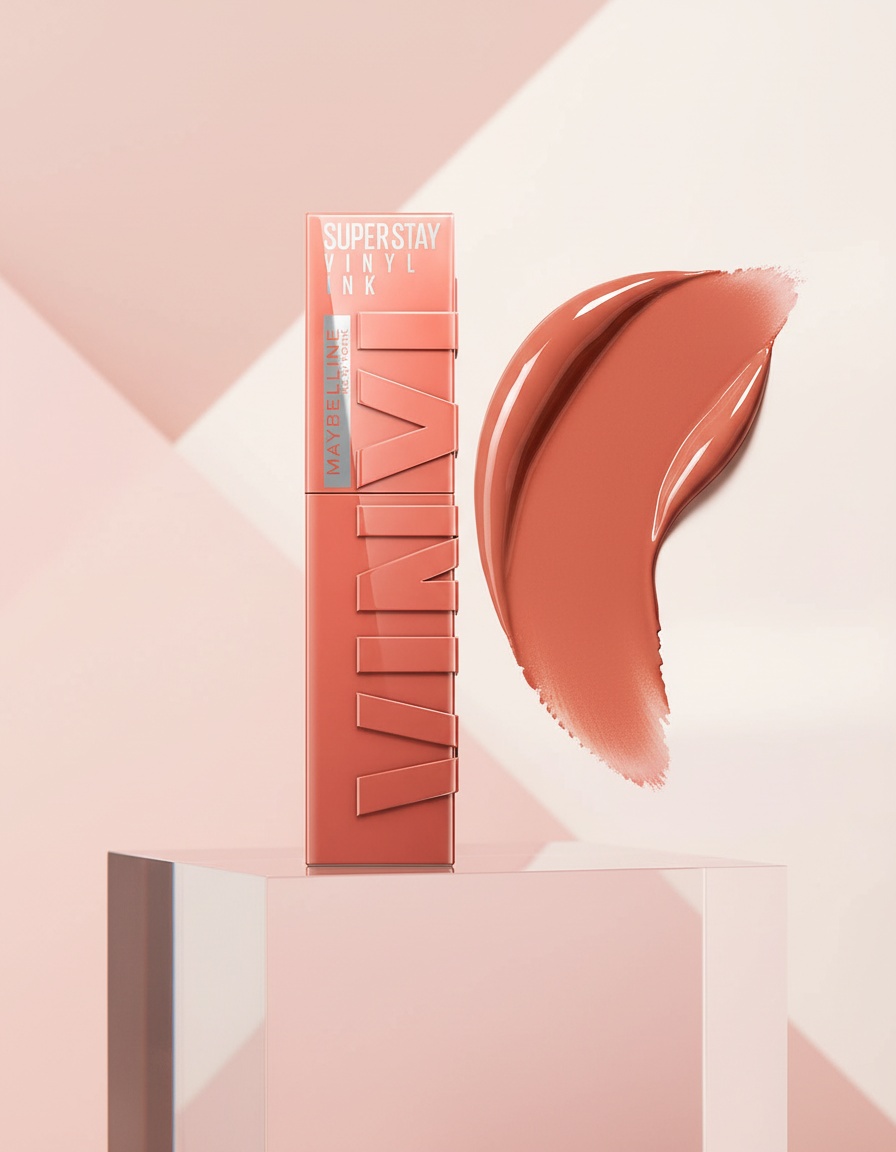 Maybelline SUPERSTAY VINYL INK liquid lipstick #105-golden 4.2 ml - Afbeelding 2