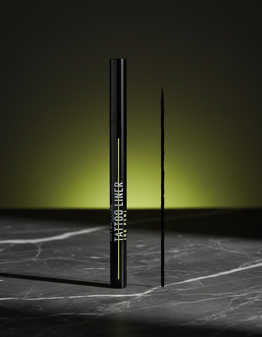 Maybelline TATTO LINER ink pen #Jet Black 1 u - Afbeelding 2