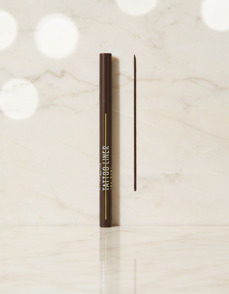 Maybelline TATTO LINER ink pen #882-pitch brow 1 u - Afbeelding 2