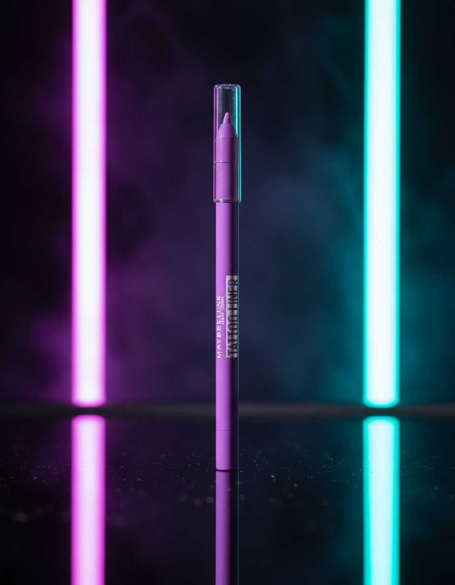 Maybelline TATTOO LINER gel pencil #801-purple pop 1.3 gr - Afbeelding 2