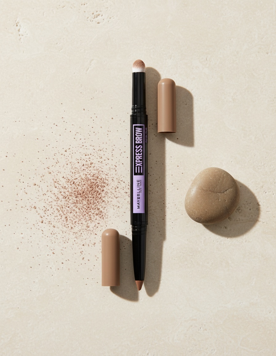 Maybelline EXPRESS BROW satin duo #01-dark blonde - Afbeelding 2