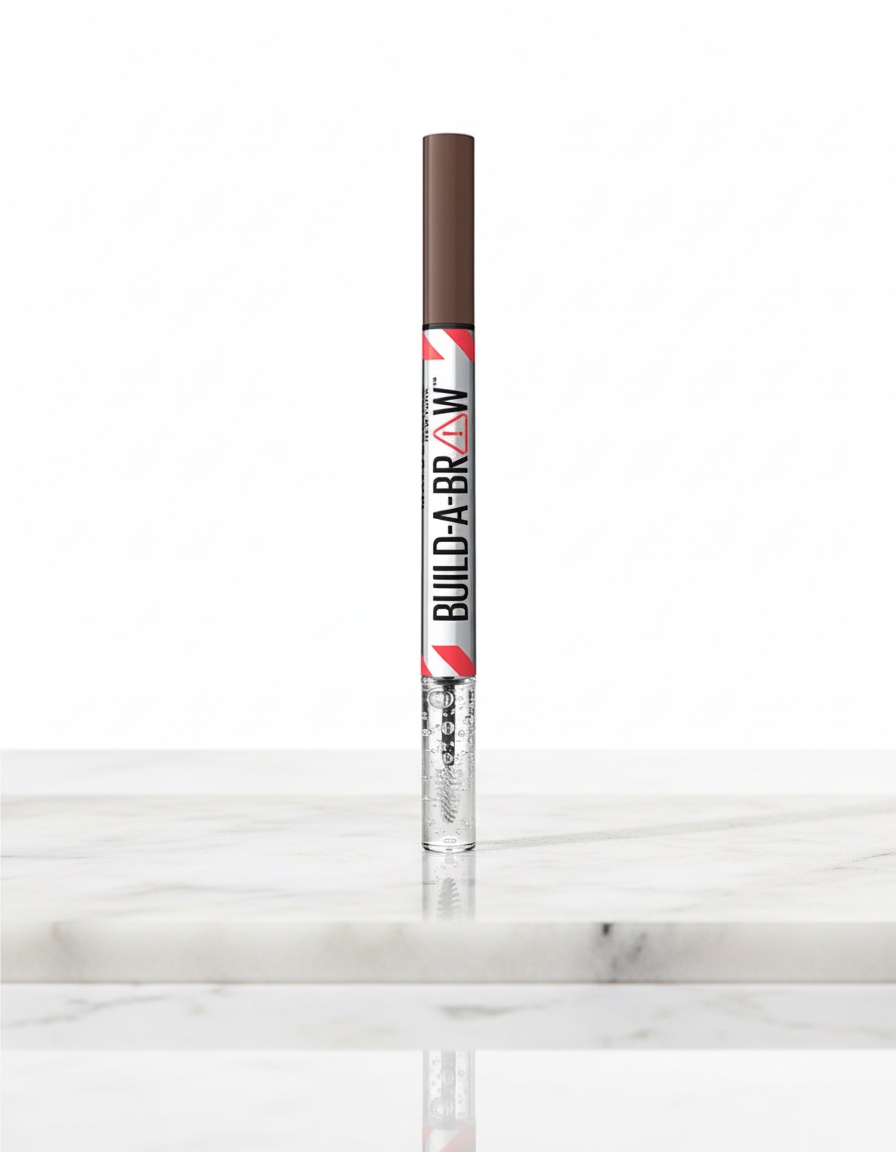 Maybelline BUILD A BROW rotulador 2 en 1 #257-medium brown 15,30 ml - Afbeelding 2