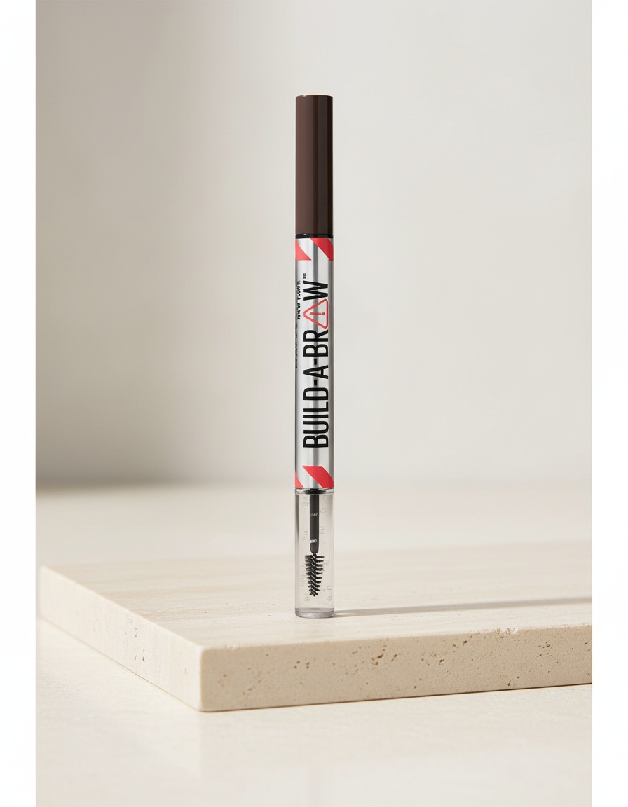 Maybelline BUILD A BROW rotulador 2 en 1 #259-ash brown 15,30 ml - Afbeelding 2