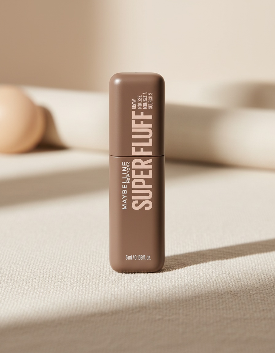 Maybelline SUPERFLUFF mascara for eyebrows #257-Medium Brown 5 ml - Afbeelding 2