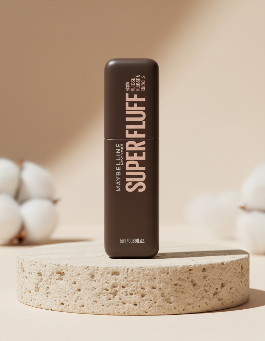 Maybelline SUPERFLUFF mascara for eyebrows #262-Black Brown 5 ml - Afbeelding 2