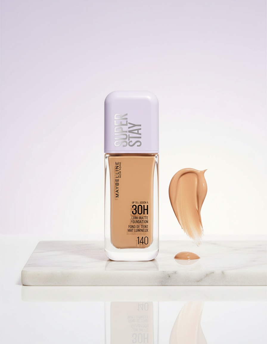Maybelline SUPERSTAY LUMI MATTE foundation #140 30 ml - Afbeelding 2