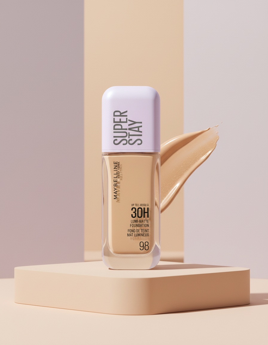 Maybelline SUPERSTAY LUMI MATTE foundation #98 30 ml - Afbeelding 2