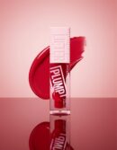 Maybelline PLUMP volumizing lip gloss #004 red flag 5.4 ml