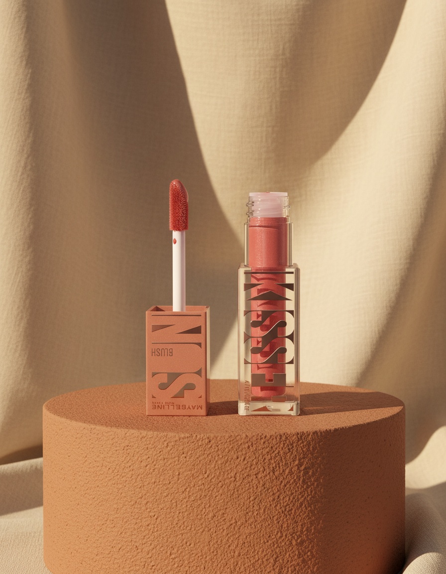 Maybelline SUNKISSER blush and liquid bronzer #06-city sizzle 4.7 ml - Afbeelding 2