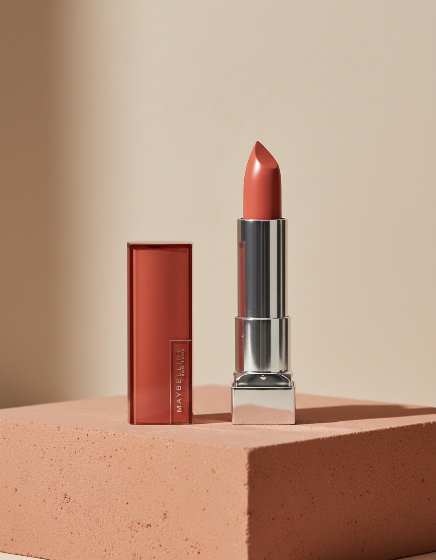 Maybelline COLOR SENSATIONAL satin lipstick #122-brick beat - Afbeelding 2