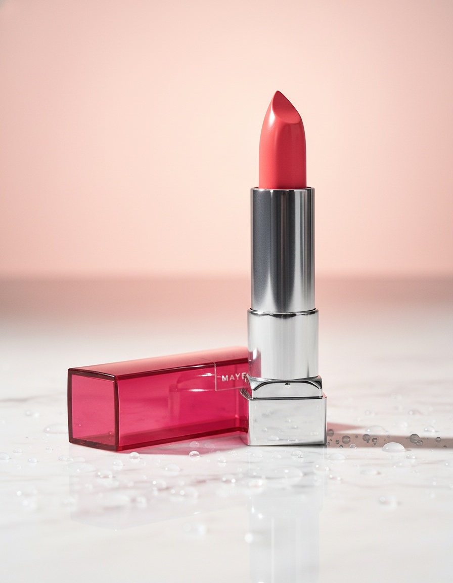 Maybelline COLOR SENSATIONAL satin lipstick #233-pink pose - Afbeelding 2