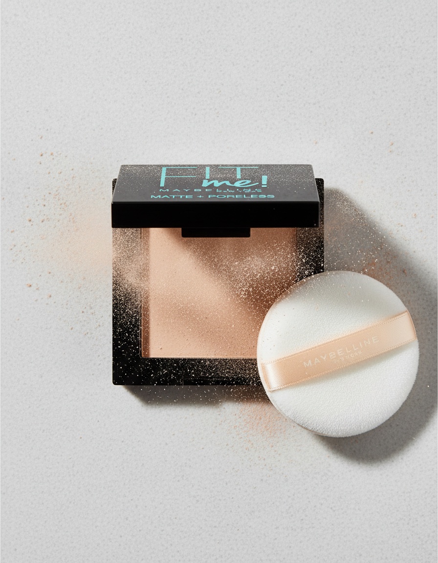 Maybelline FIT ME MATTE+PORELESS powder #120-classic ivory 8.5 gr - Afbeelding 2