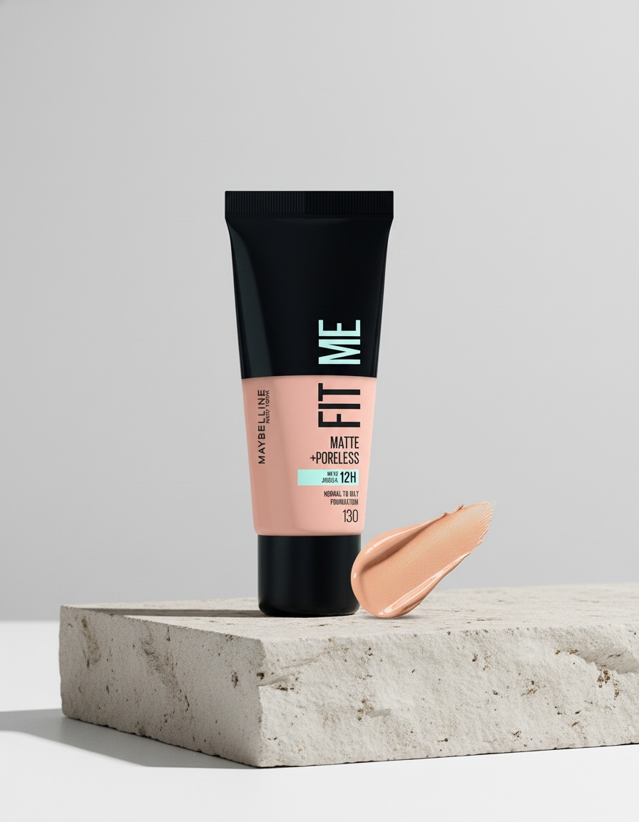 Maybelline FIT ME MATTE+PORELESS foundation #130 30ml - Afbeelding 2