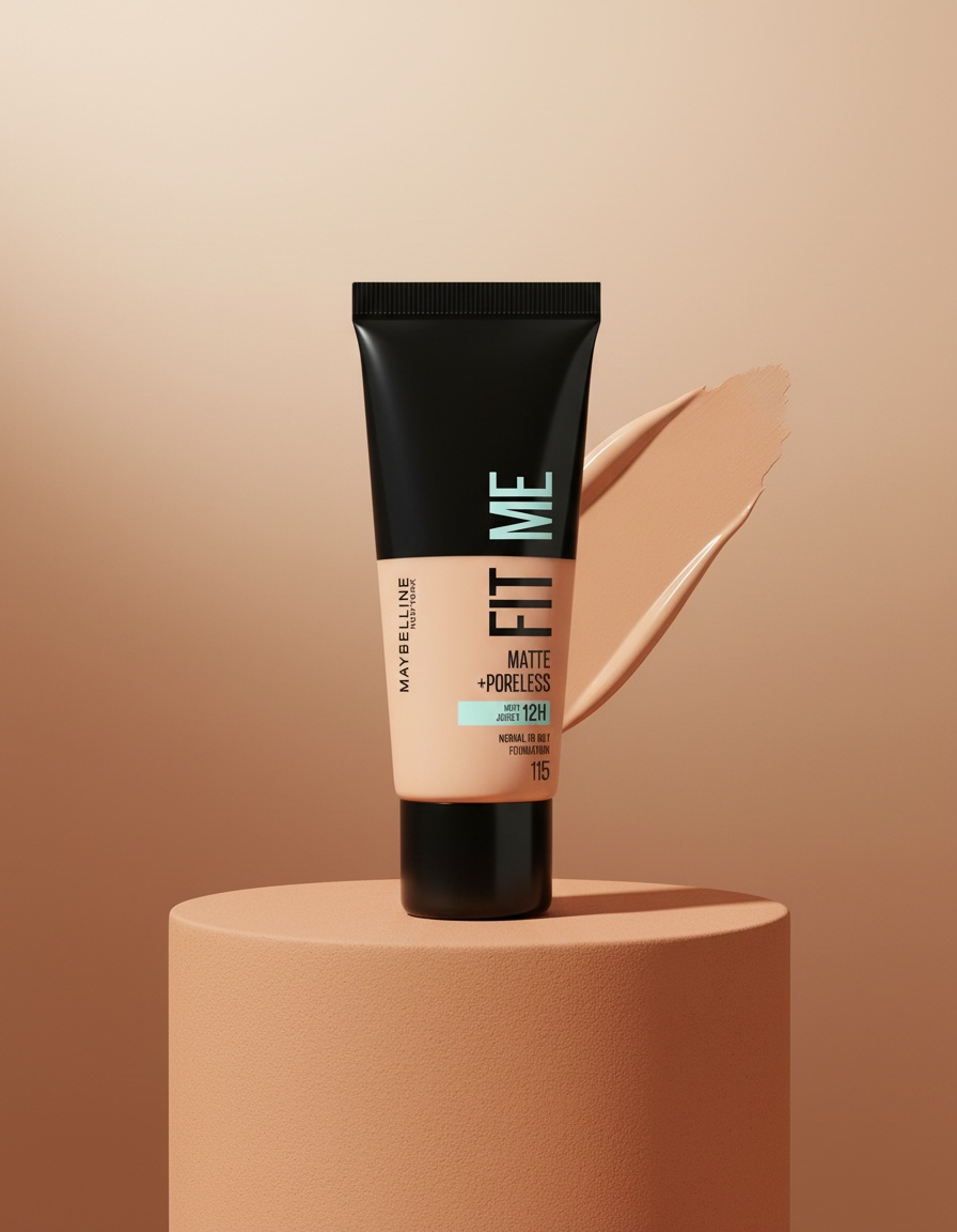 Maybelline FIT ME MATTE+PORELESS foundation #115 30ml - Afbeelding 2