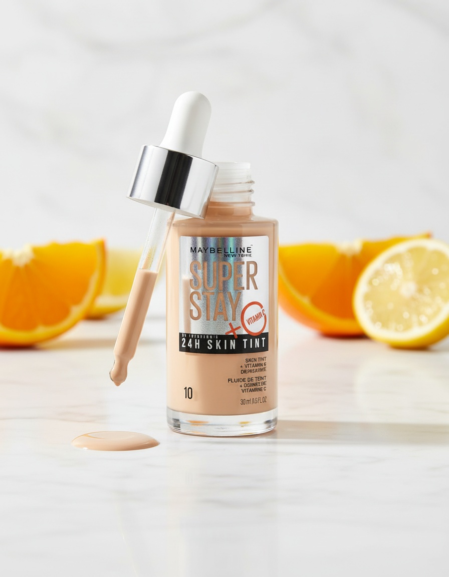 Maybelline SUPERSTAY 24H vitamin C enriched makeup base #10 30 ml - Afbeelding 2