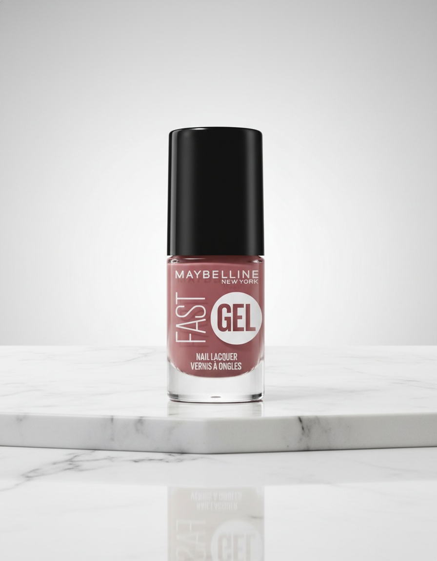 Maybelline FAST gel nail lacquer #05-twisted tulip 7 ml - Afbeelding 2