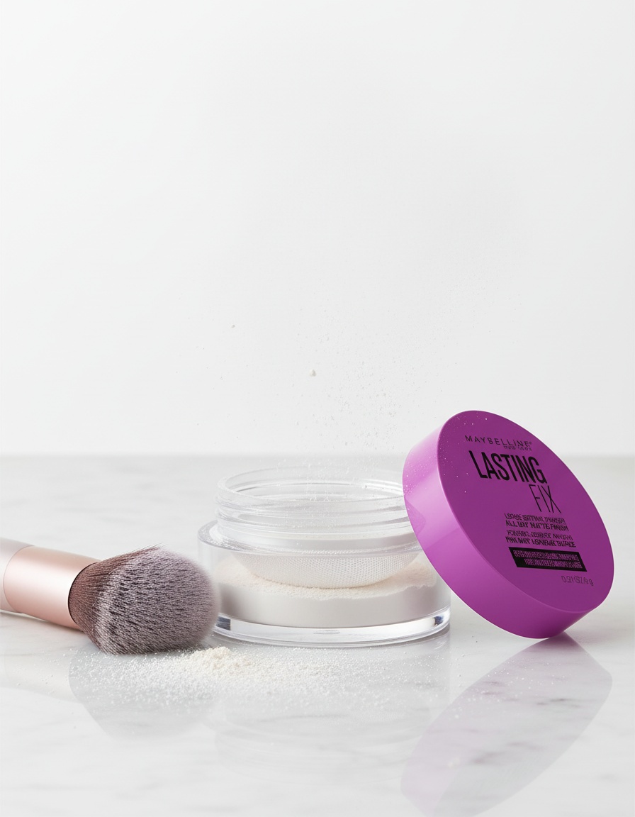 Maybelline MASTER FIX perfecting loose powder #01-translucent 6 gr - Afbeelding 2