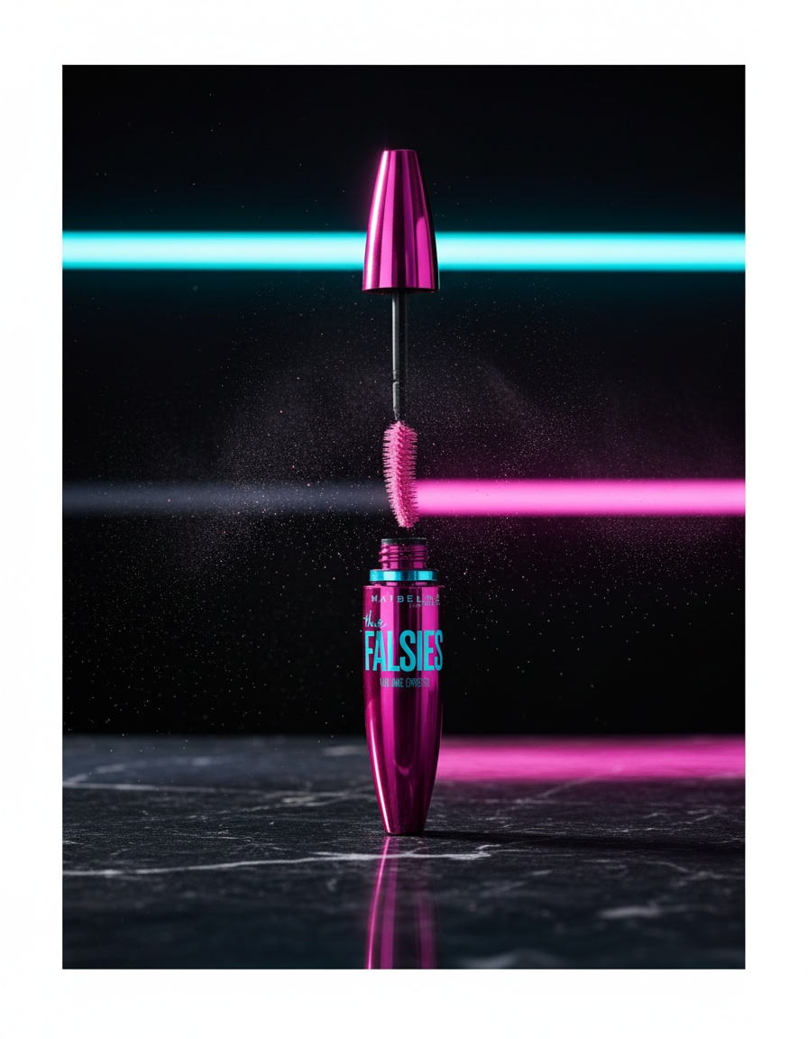 Maybelline THE FALSIES mascara #1-black drama - Afbeelding 2