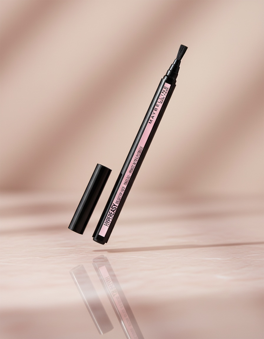 Maybelline HYPER EASY brush tip liner #800-knockout black - Afbeelding 2