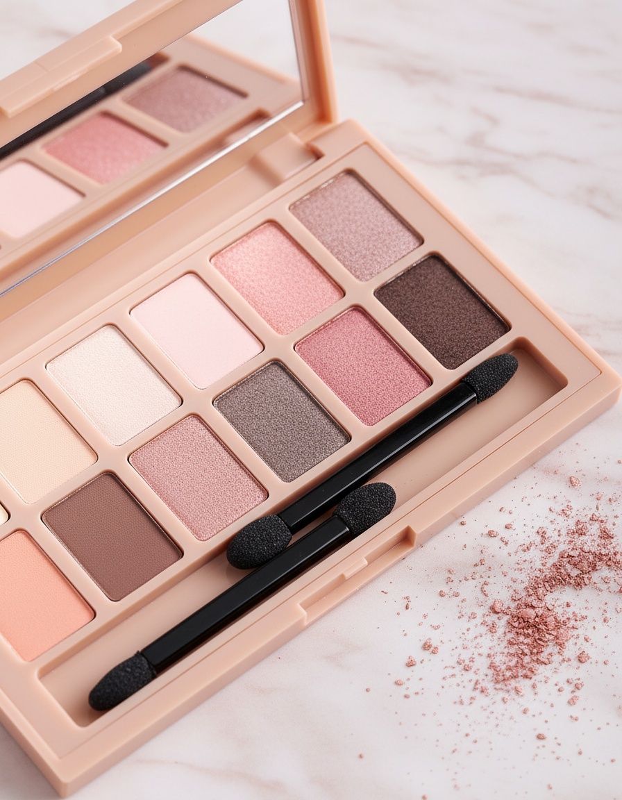 Maybelline THE BLUSHED NUDES eye shadow palette #01 - Afbeelding 2