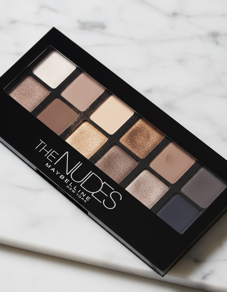 Maybelline THE NUDES eye shadow palette #01 - Afbeelding 2