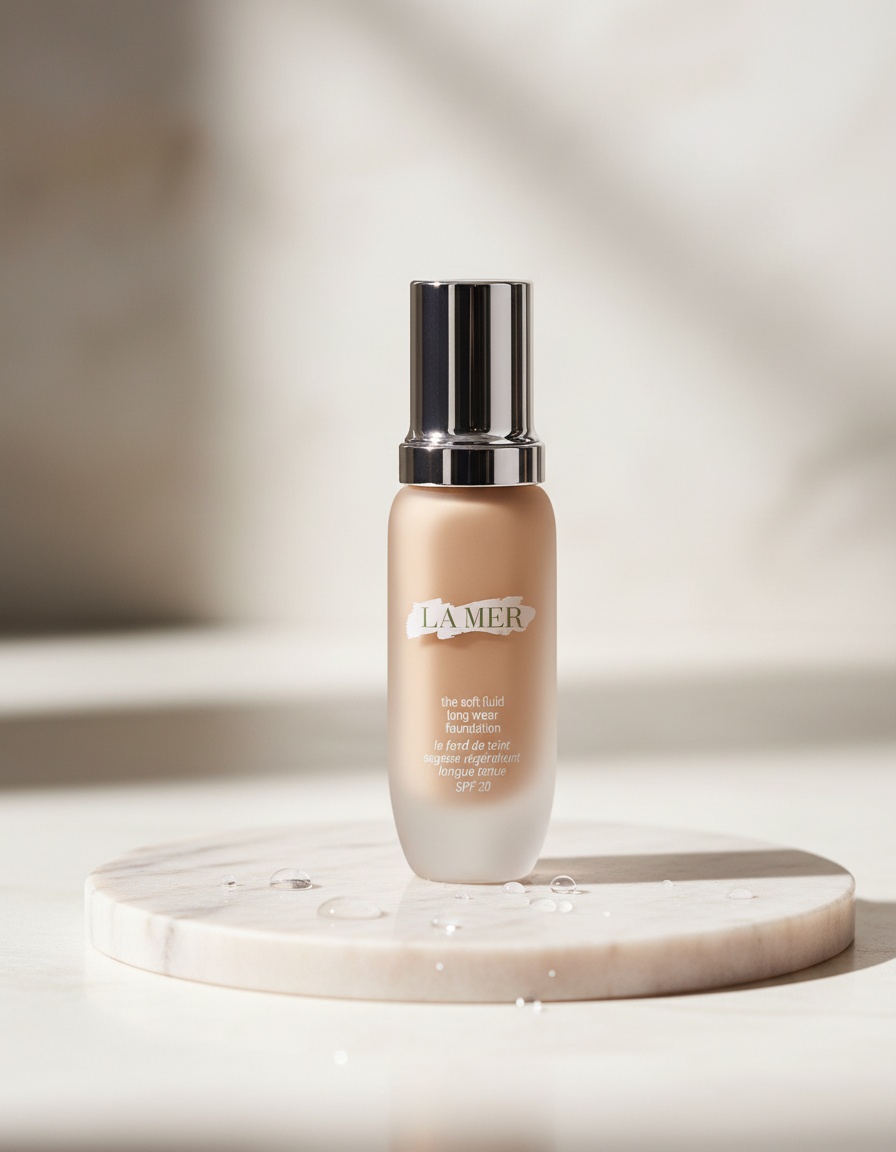 La Mer THE SOFT FLUID long wear foundation SPF20 #32-beige - Afbeelding 2