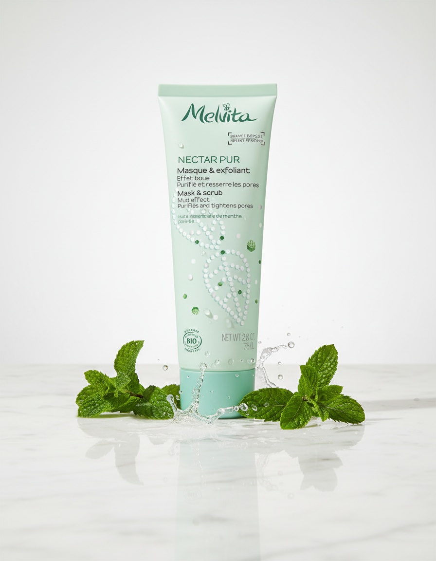 Melvita NECTAR PUR Purifying Mask and Scrub 75 ml - Afbeelding 2