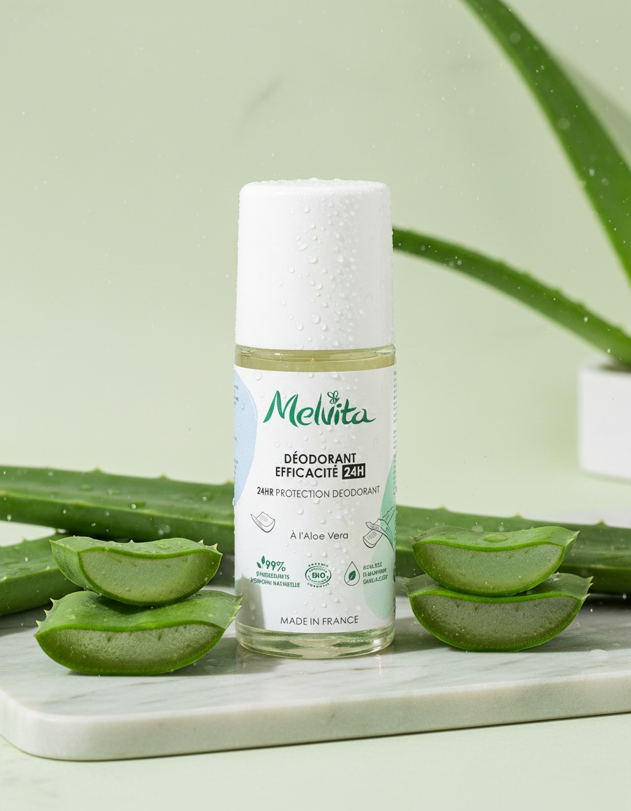 Melvita THE HYGIENE ESSENTIALS 24h effectiveness deodorant 50 ml - Afbeelding 2