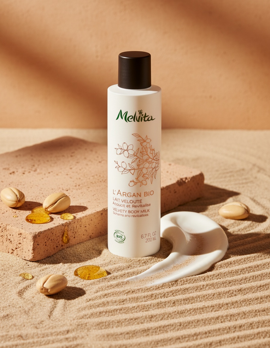 Melvita ÁRGAN BIO leche corporal árgan bio 200 ml - Afbeelding 2