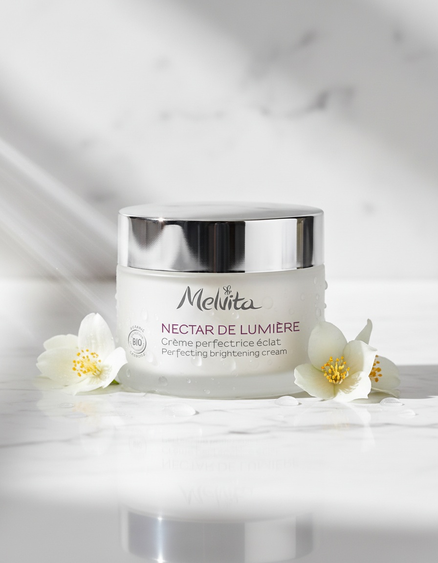 Melvita NECTAR DE LUMIÈRE perfecting illuminating cream 50 ml - Afbeelding 2