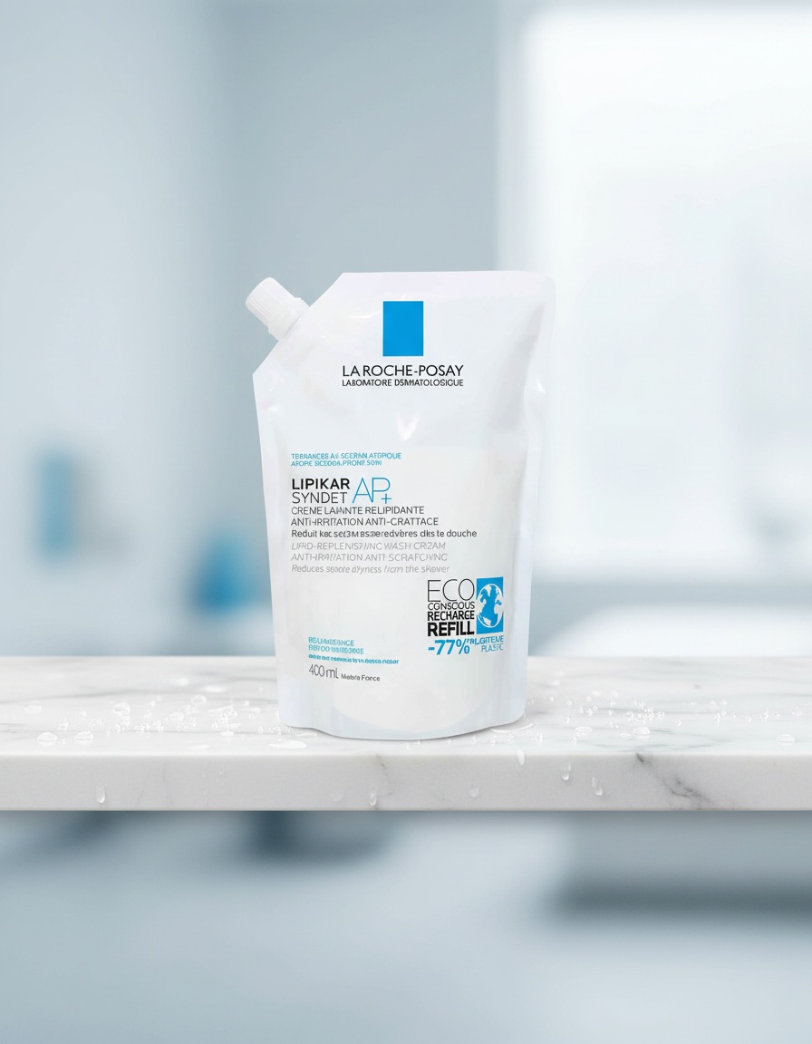 La Roche Posay LIPIKAR SYNDET AP+ recharge lipid-replenishing cleansing cream 400 ml - Afbeelding 2