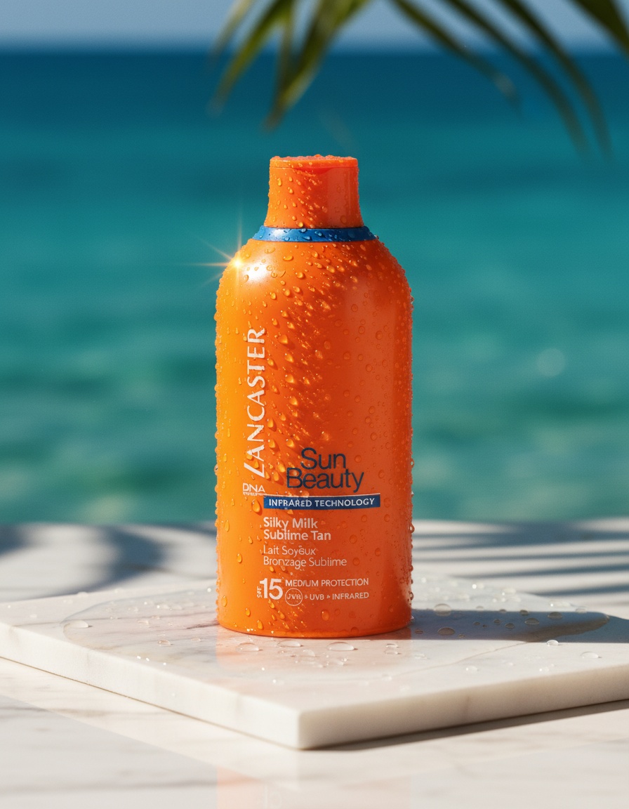 Lancaster SUN BEAUTY silky milk SPF15 400 ml - Afbeelding 2