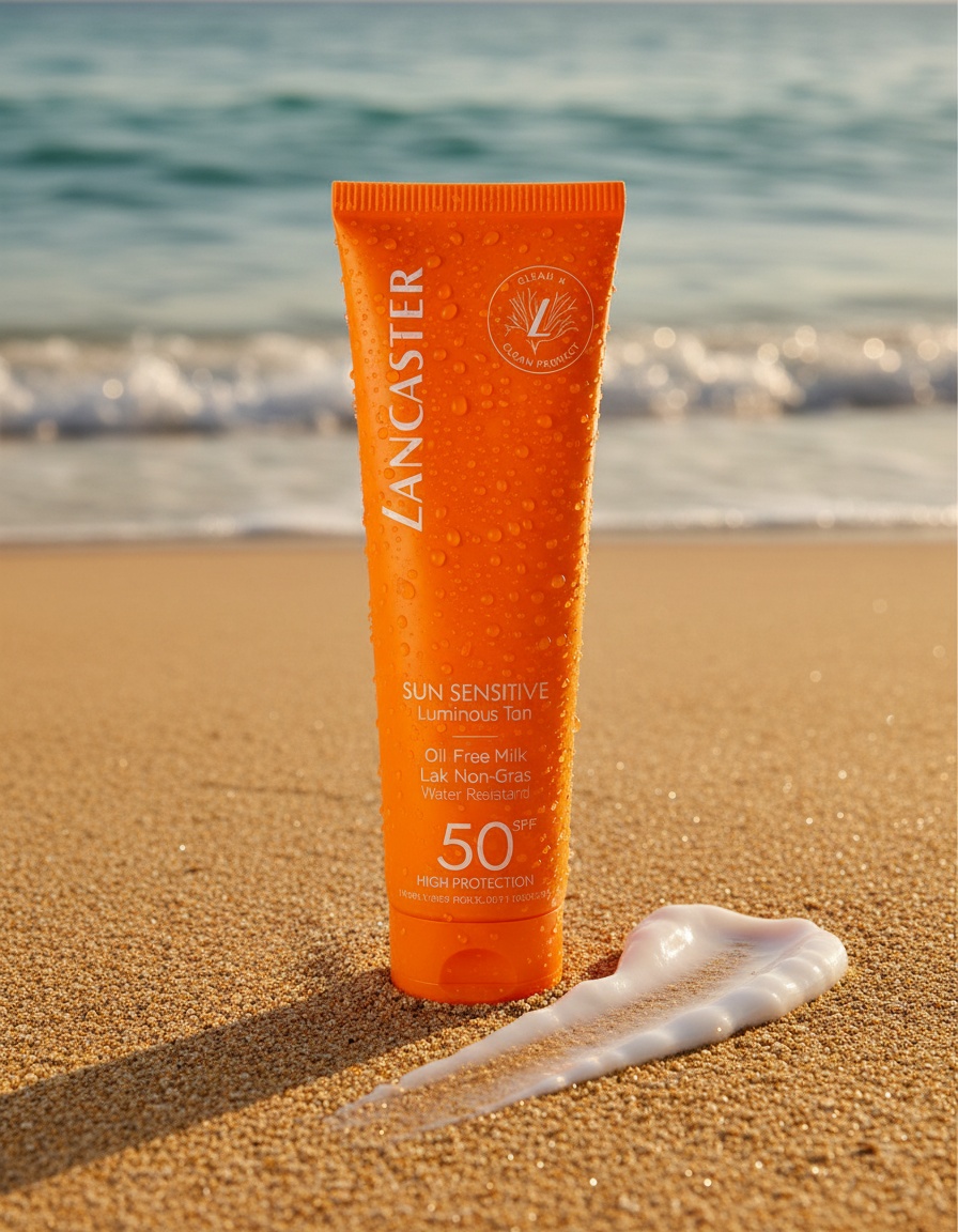 Lancaster SUN SENSITIVE oil-free milk SPF50 150 ml - Afbeelding 2