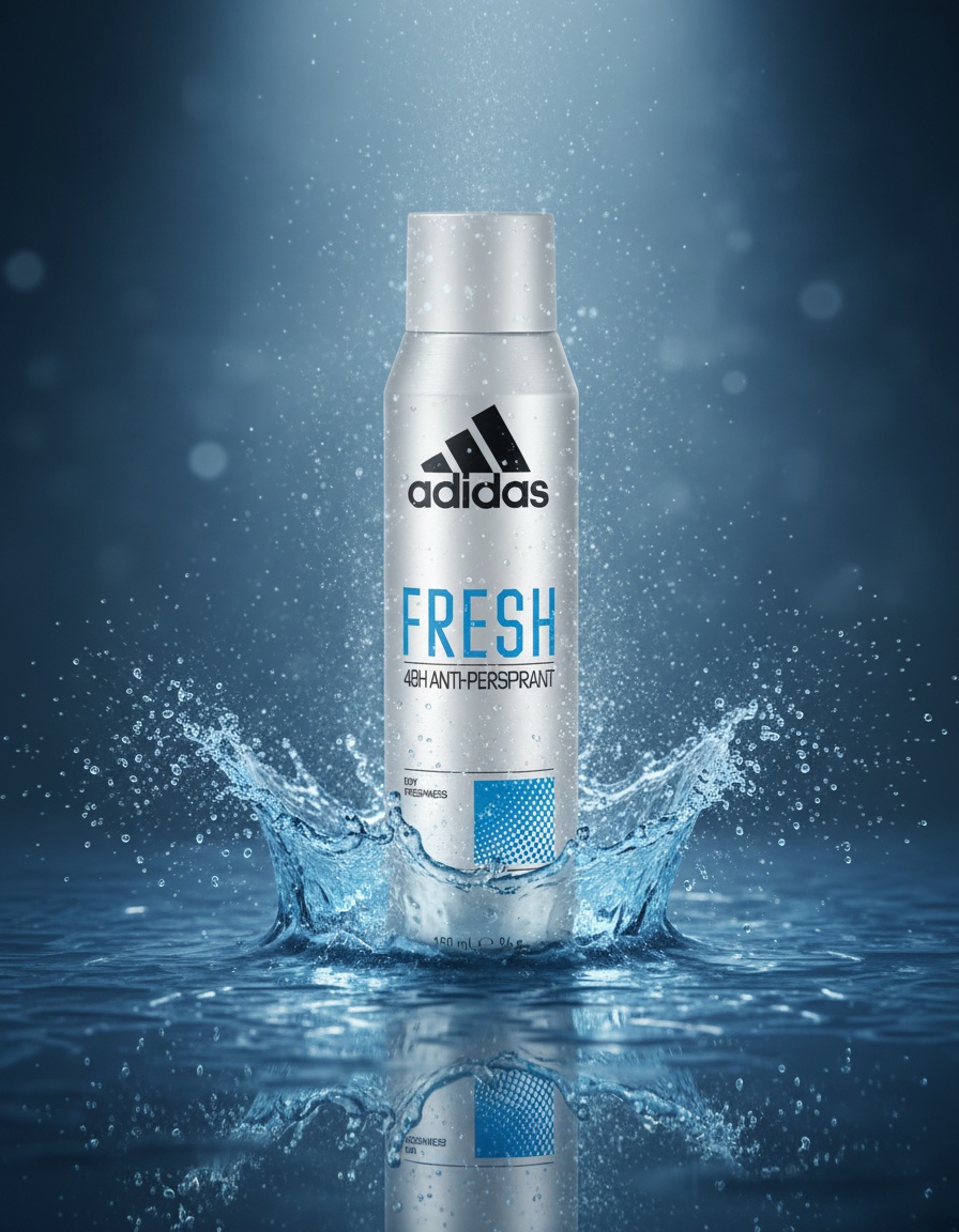 ADIDAS FRESH ANTI-PERSPIRANT 48H deo vapo 150 ml - Afbeelding 2